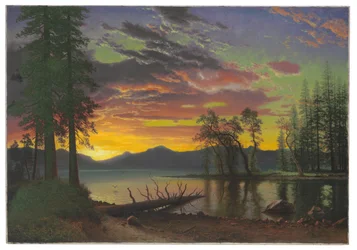 Twilight, Lake Tahoe, ca. 1870-tallet