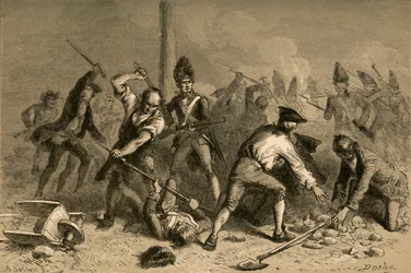 Defense of the Liberty Pole i New York, 1877.
