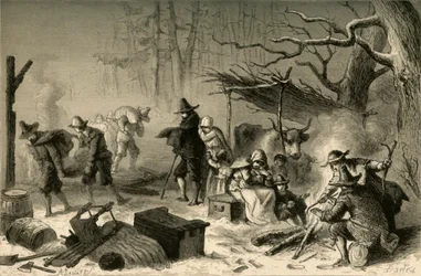 Engelske nybyggere i Amerika, 1877.