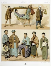 Kostymer og transport i Japan
