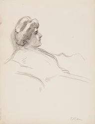 Kvinneprofil (Ella)
