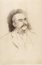 Portrett av baron A. Portalis, skisse
