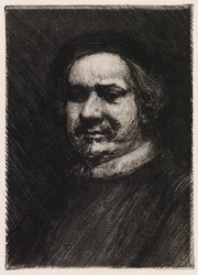 Portrett av Rembrandt, kopi etter Rembrandt