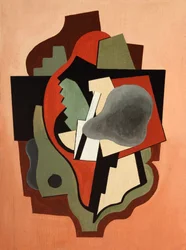 Abstrakt komposisjon 1940 (olje på papp)