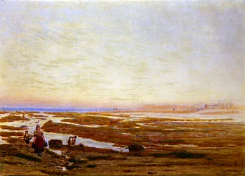 Lavvann på sørkysten, nær Brighton