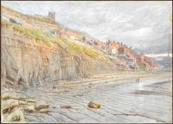 Whitby (akvarell med blekk)