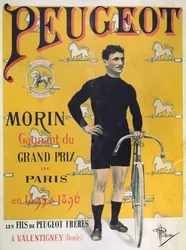 Plakat for Peugeot-sykler, 1896