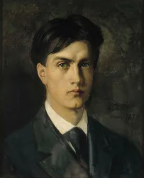 Selvportrett, 1874.