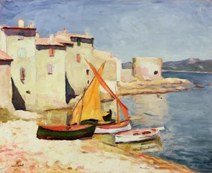 Saint-Tropez, ca. 1905 (olje på lerret)