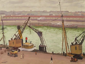 Havnen i Boulogne-sur-Mer