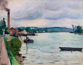 Utsikt over Seinen (nær Rouen)