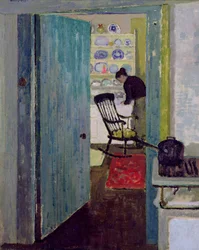 The Rocking Chair (olje på lerret)
