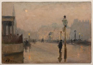 Oxford Street (olje på plate)