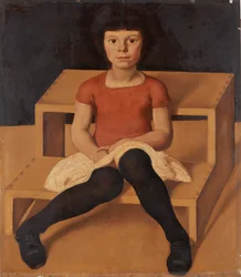 Ila, den yngre datteren til kunstneren, 1920.