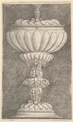 Design for en dekket beger.n.d.
