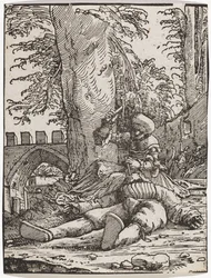 Jael dreper Sisera, ca. 1523.