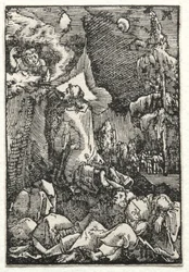 Menneskets fall og forløsning: Kirst på Oljeberget, ca. 1515.