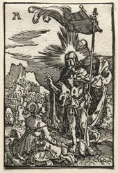 Menneskets fall og forløsning: Kristus viser seg for den hellige Maria Magdalena, ca. 1515.