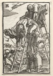 Menneskets fall og forløsning: Nedstigning fra korset, ca. 1515.