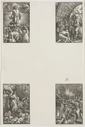 Menneskets fall og forløsning, ca. 1515.
