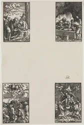 Menneskets fall og forløsning, ca. 1515.