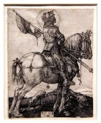0 St. Georg til hest - Albrecht Dürer - BRB Brussel - Mac#39;s - Hornu
