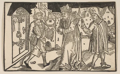Andria, fra The Comedie of Terence, opptrykk fra 1800-tallet.n.d.
