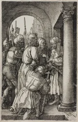 Kristus før Pilatus, fra The Engraved Passion