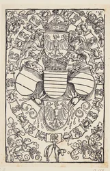 Våpenskjold av Maximilian I som konge av romerne