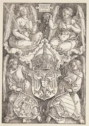 Imperiets våpenskjold og byen Nürnberg