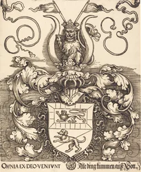 Våpenskjold fra Lorenz Staiber, sannsynligvis 15201521.