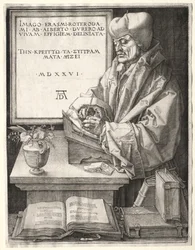 Desiderius Erasmus av Rotterdam, 1526.