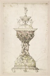 Design for en bordfontene, 1509