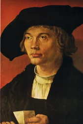 Tysk: Bernhard von Reesen Portrett av Bernhart von Reesen