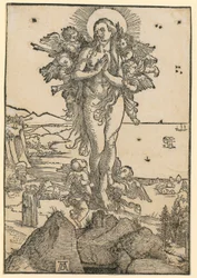 De hellige biskopene Nikolaus, Ulrich og Erasmus