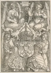 Knut med hjerteformet skjold