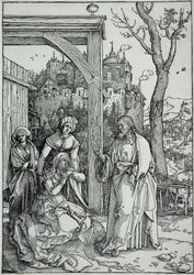 Jomfruens liv: Jesus tar farvel med sin mor (Bartsch 92)