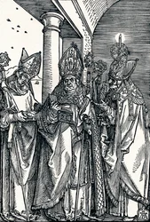 Saints Nicholas, Ulrich og Erasmus, 1508 1906.