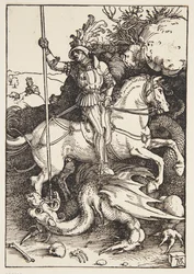 St. Georg dreper dragen