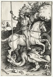 St. George Killing the Dragon, 1500-tallet.