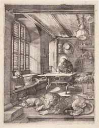 St. Hieronymus i sin studie