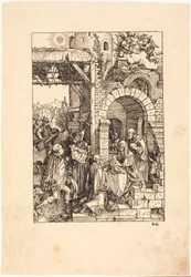 The Adoration of the Magi, fra The Life of the Virgin