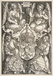 The Arms of the Empire and of Nürnberg, 1521.