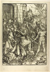 The Bearing of the Cross, fra The Large Passion