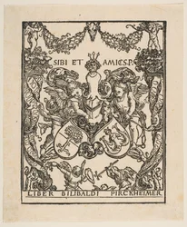 Bokskiltet til Willibald Pirckheimer.n.d.