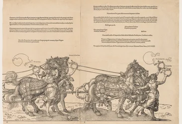 Den store triumfbilen til keiser Maximilian, 1523.