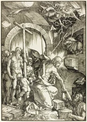 The Harrowing of Hell - Christ in Limbo, plate ni fra The Large Passion