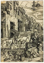 Den hellige familie i Egypt, fra The Life of the Virgin