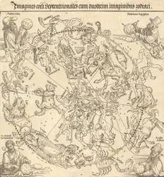 Den nordlige himmelhalvkule, 1515.