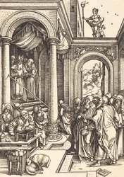 Presentasjonen av jomfruen i tempelet, ca. 15021503.